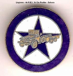 Legion Sahara 4e REI 3e compagnie portee